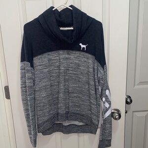 Victoria's Secret Grey and White Sweatshirt